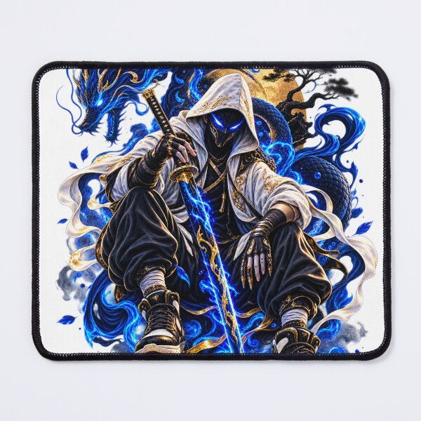 Item preview, Hooded Samurai Dragon Spirit designed and sold by VYBORA Studio.