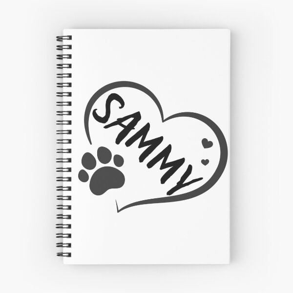 Item preview, Sammy cat in a heart with a paw, great gift for dog or cat owners  designed and sold by OCS1337.