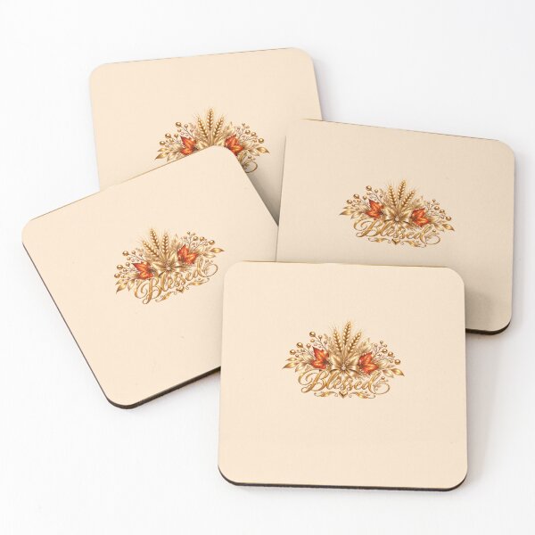 Item preview, Blessed Harvest – Elegant Beige & Gold Thanksgiving Mug designed and sold by HO•Designs.