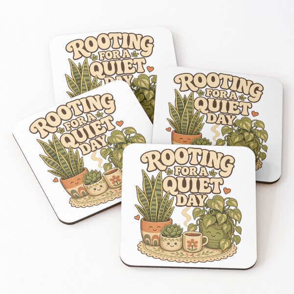 Item preview, Rooting for a Quiet Day Plant Lover Art designed and sold by CheerfulNest.
