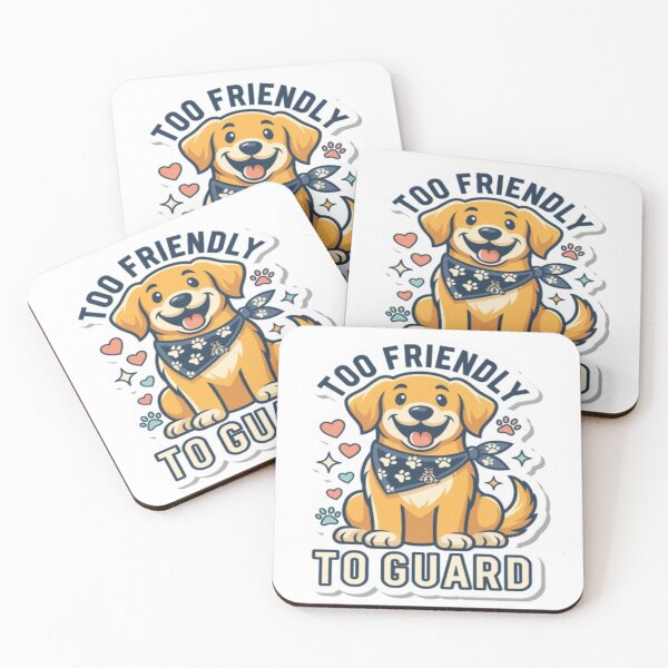Item preview, Too Friendly To Guard designed and sold by ClaussShop.