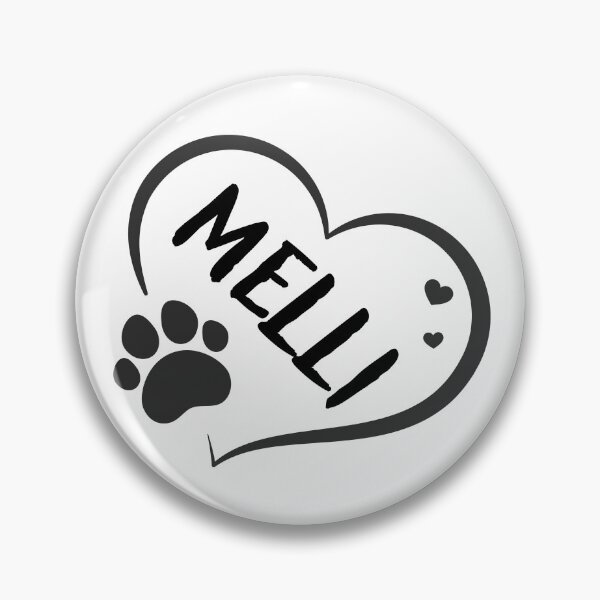Item preview, Melli cat in a heart with a paw, great gift for dog or cat owners  designed and sold by OCS1337.