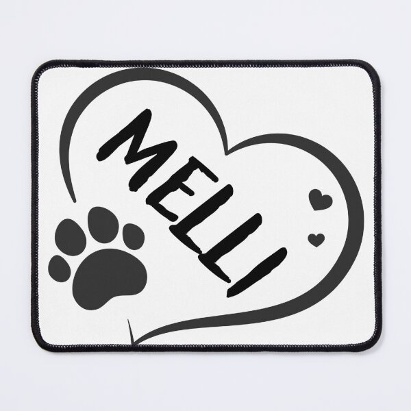 Item preview, Melli cat in a heart with a paw, great gift for dog or cat owners  designed and sold by OCS1337.