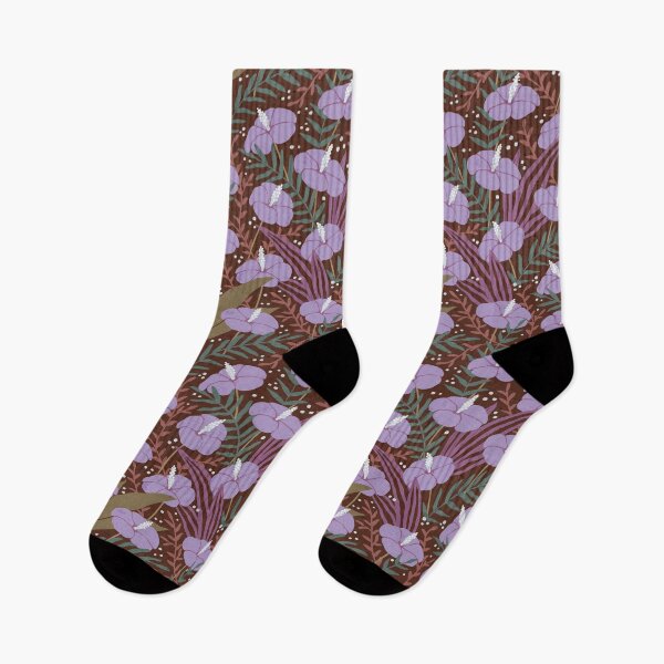 Item preview, Tropical Boho Hothouse Floral - 5b392e designed and sold by knitetgantt.