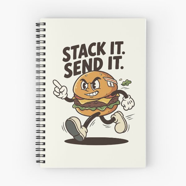 Item preview, Running Burger Mascot Racing Forward Fast designed and sold by HoopeStylee.