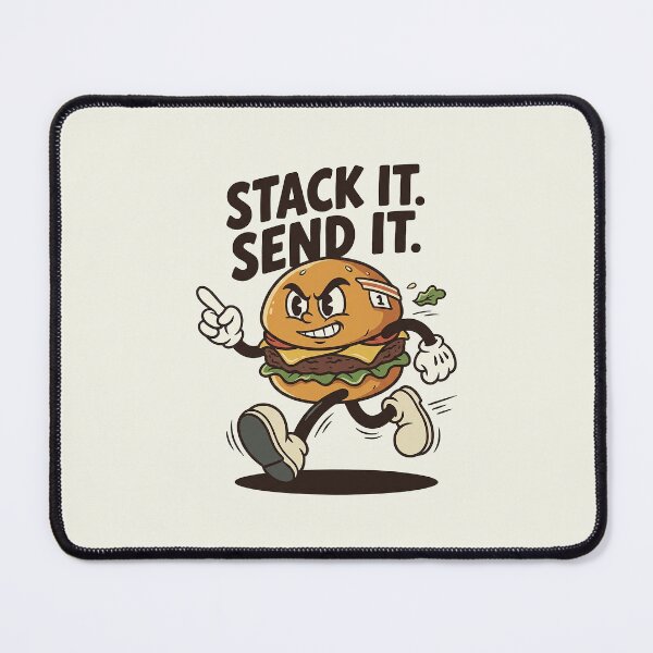Item preview, The Fastest Burger Alive designed and sold by HoopeStylee.