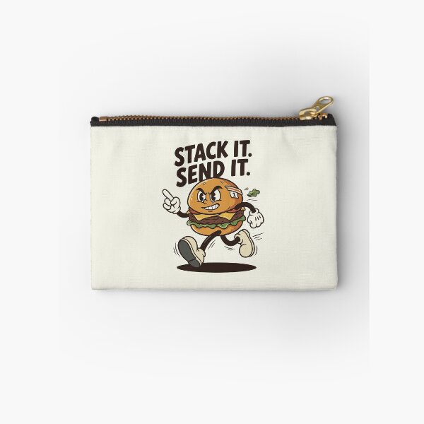 Item preview, Running Burger Mascot Racing Forward Fast designed and sold by HoopeStylee.
