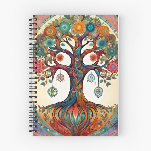Item preview, Tree of Life Visionary AI Art Mandala designed and sold by pinkal.