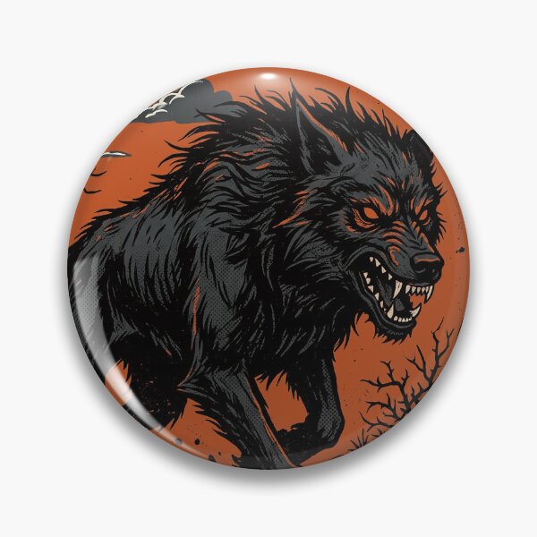 Item preview, Black Shuck The Phantom Dog British Folklore Vintage Graphic designed and sold by KiwiRider.