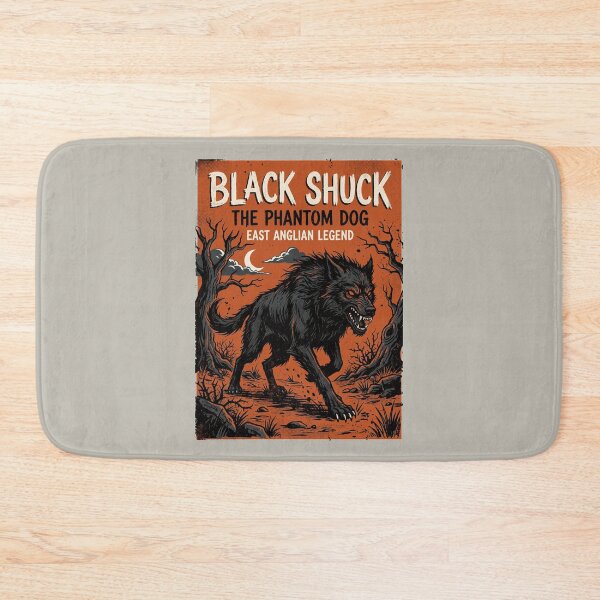 Item preview, Black Shuck The Phantom Dog British Folklore Vintage Graphic designed and sold by KiwiRider.