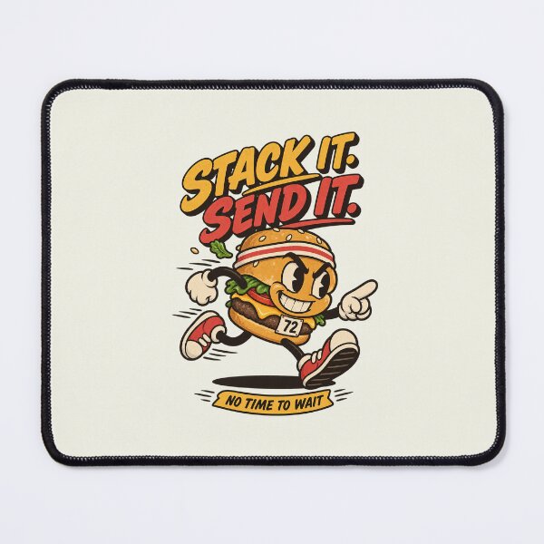 Item preview, Speedy Burger With Attitude designed and sold by HoopeStylee.