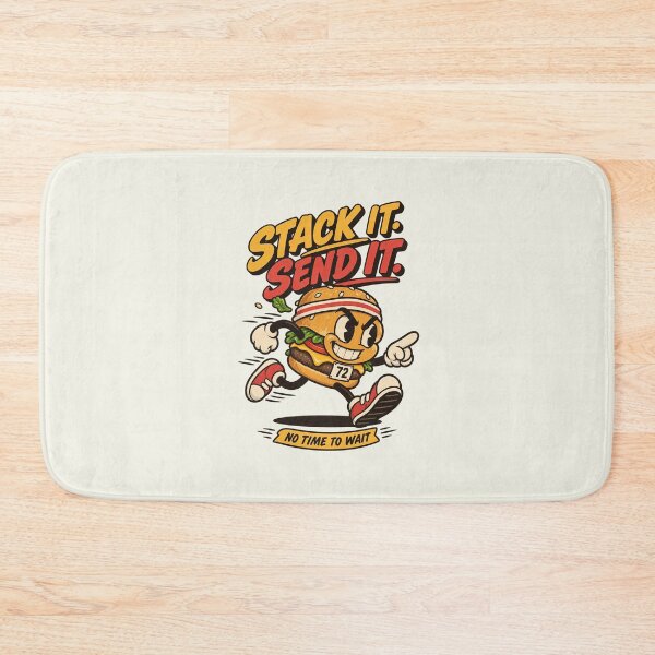 Item preview, Speedy Cheeseburger Character With Sweatband designed and sold by HoopeStylee.