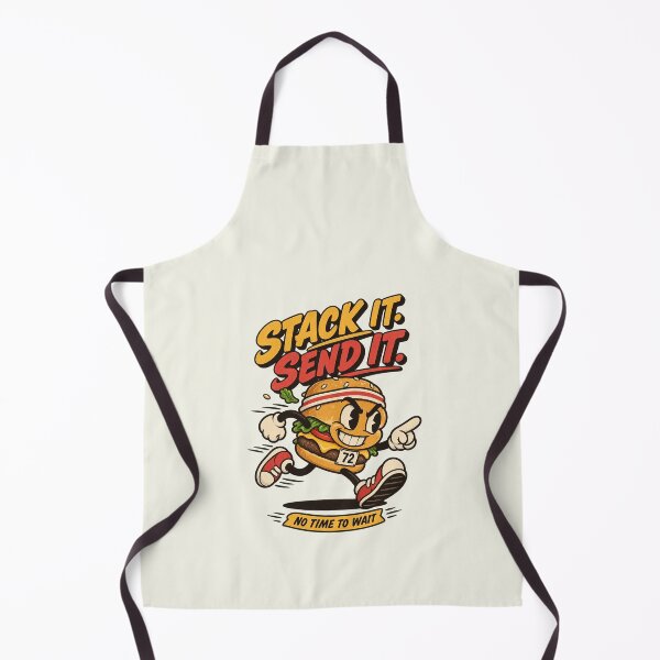 Item preview, Speedy Cheeseburger Character With Sweatband designed and sold by HoopeStylee.