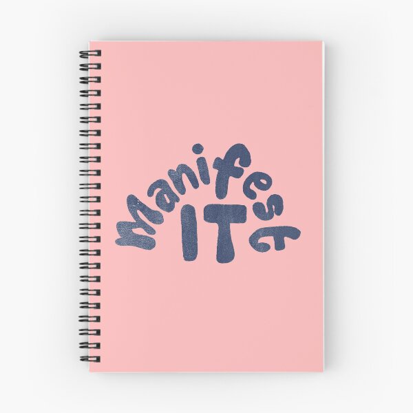 Item preview, Manifest It – Motivational Minimalist Typography designed and sold by Rush2Buy.