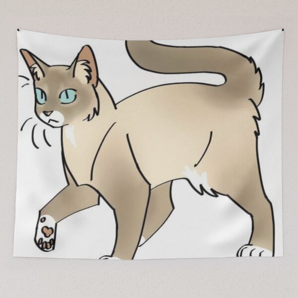 Item preview, Cute Dilute Calico Cat Illustration 5  – Charming Cartoon Art designed and sold by SDKENERGY.