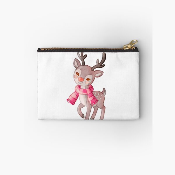Item preview, Cute Reindeer Red Scarf Winter Digital Art designed and sold by Cosplay Evolution.