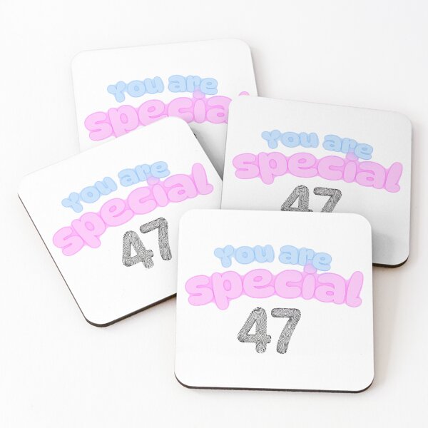 Item preview, You Are Special – 47 Fingerprint Number Down Syndrome Awareness Design designed and sold by Cartoon art with a purpose ❤️ Supporting Althea’s friends .