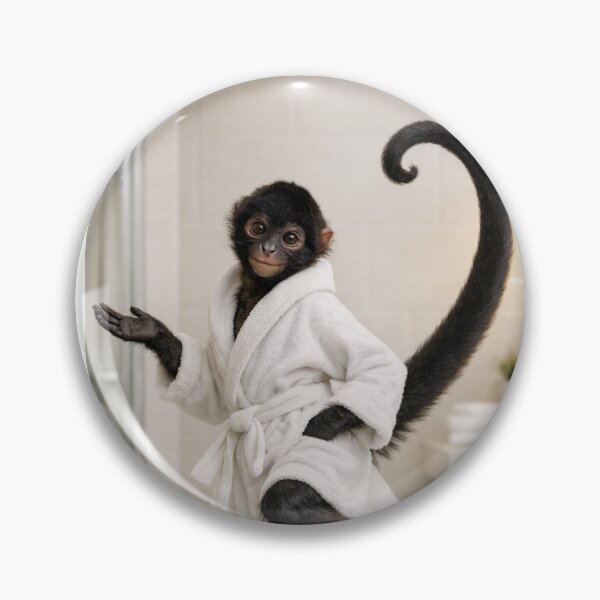 Item preview, Cozy Bathrobe Spider Monkey designed and sold by Sillytoe.