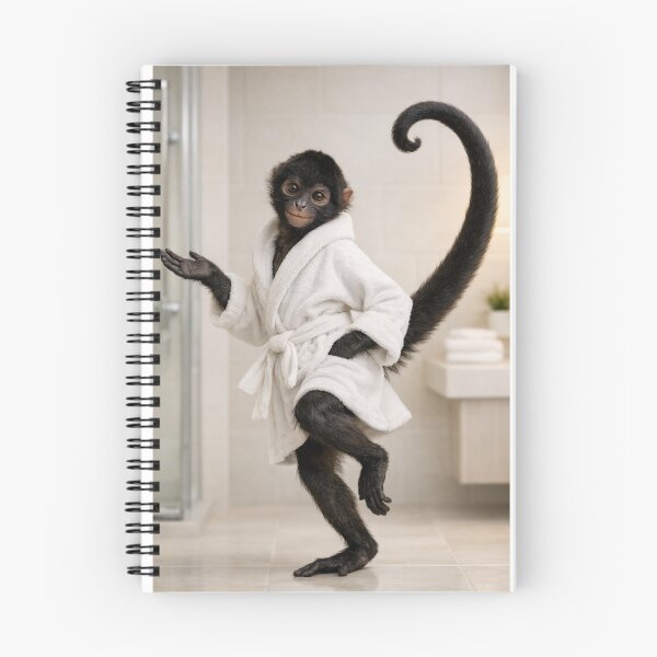 Item preview, Cozy Bathrobe Spider Monkey designed and sold by Sillytoe.