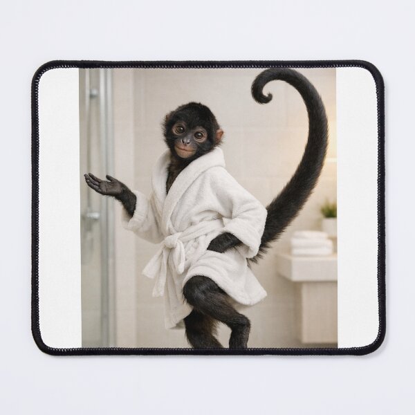 Item preview, Cozy Bathrobe Spider Monkey designed and sold by Sillytoe.