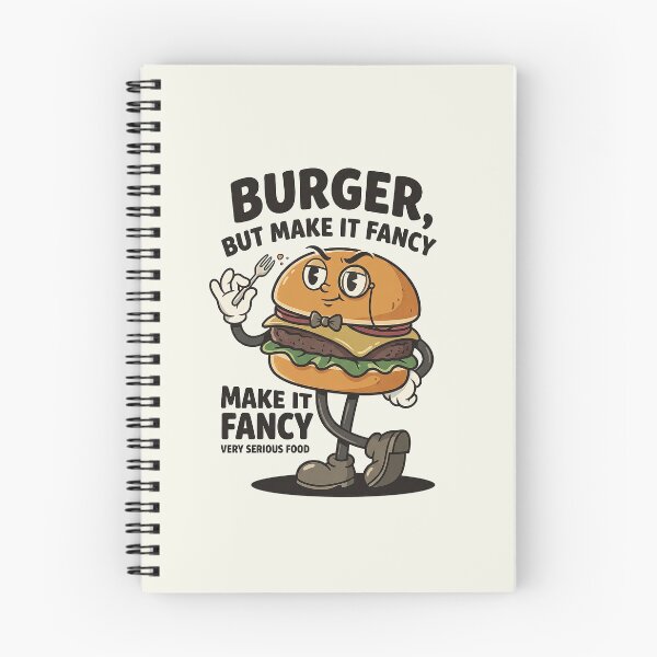 Item preview, Fancy Gourmet Burger With Monocle designed and sold by HoopeStylee.