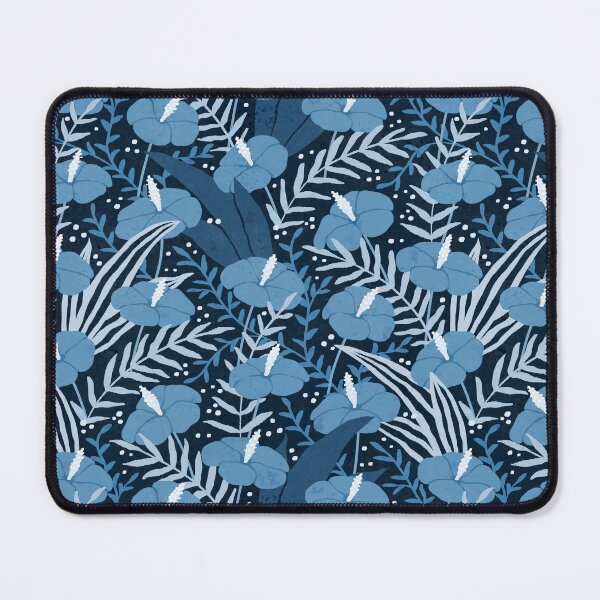 Item preview, Tropical Boho Hothouse Floral - 1b2f3f designed and sold by knitetgantt.