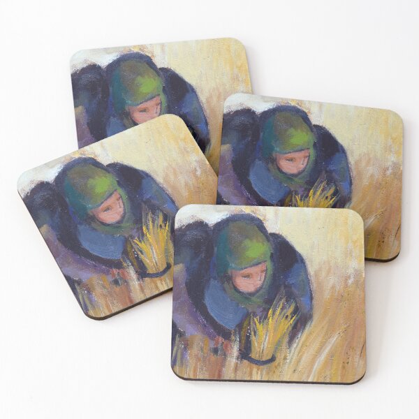 Artikelvorschau, Rustikale Erntefrau - Acrylmalerei entworfen und verkauft von MiCarmoart.