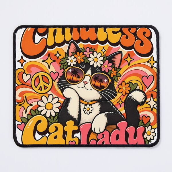 Item preview, Retro Childless Cat Lady 70s Aesthetic designed and sold by Retro Whiskers.