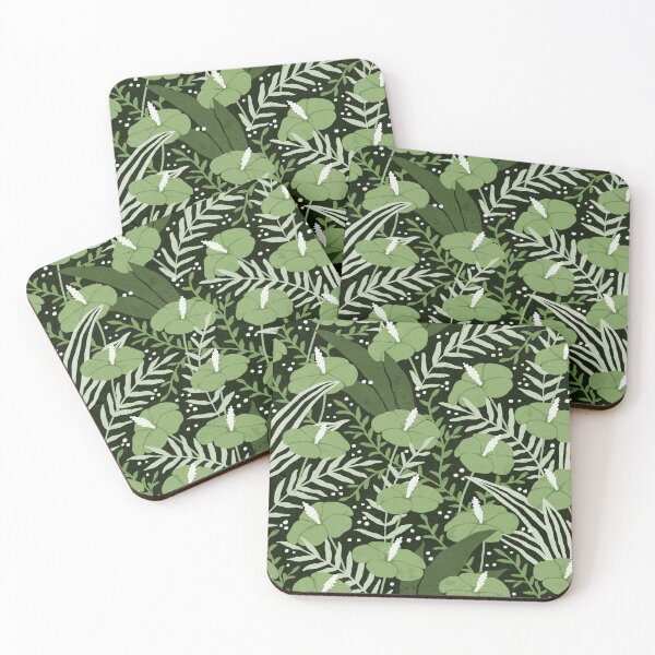 Item preview, Tropical Boho Hothouse Floral - 222b1a designed and sold by knitetgantt.