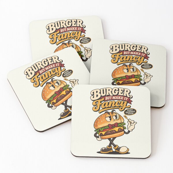 Item preview, The Fancy Burger Critic designed and sold by HoopeStylee.