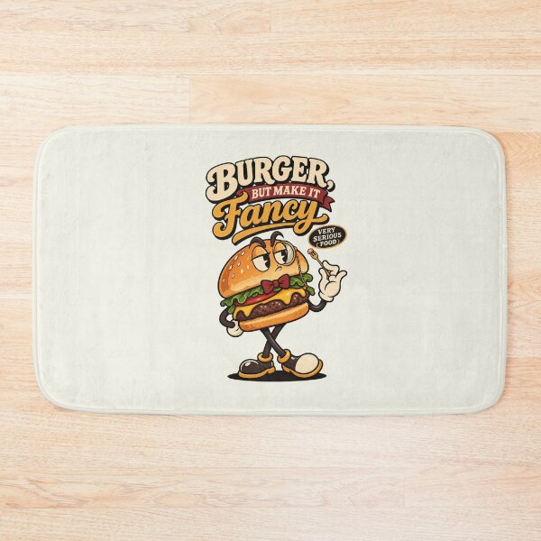 Item preview, Sophisticated Cheeseburger Critic Holding Fork designed and sold by HoopeStylee.