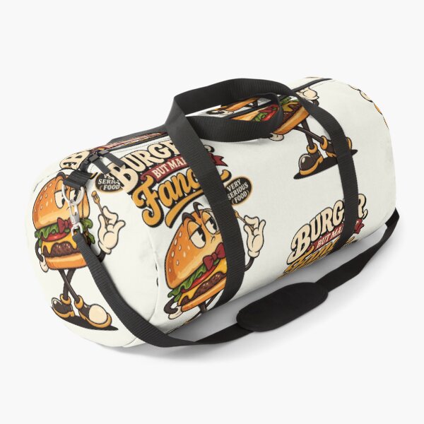 Item preview, Sophisticated Cheeseburger Critic Holding Fork designed and sold by HoopeStylee.