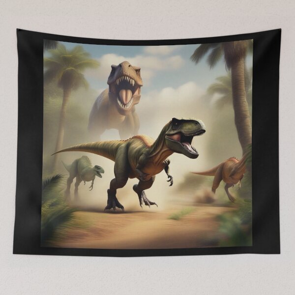 Item preview, Running Dinosaurs  designed and sold by JALNERVION SHOP.