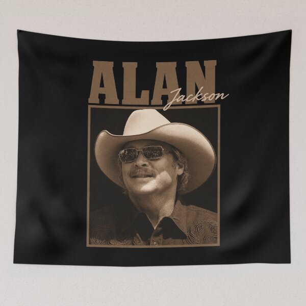 Artikelvorschau, Alan Jackson entworfen und verkauft von VerdePlantTees.