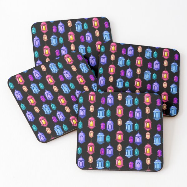 Item preview, Colorful Ramadan Lanterns Sticker Set | Islamic Fanoos Bundle (V.4) designed and sold by D-Islamic.