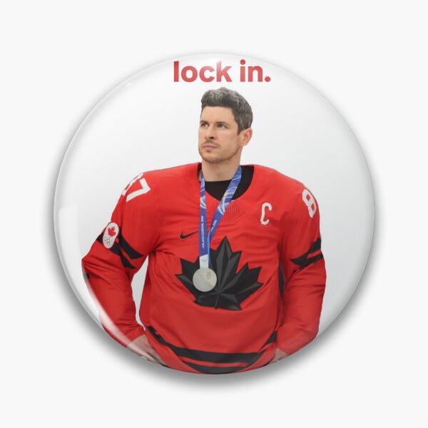 Item preview, Sidney Crosby Captain Canada Lock In Cutout designed and sold by Ferne Reacts.