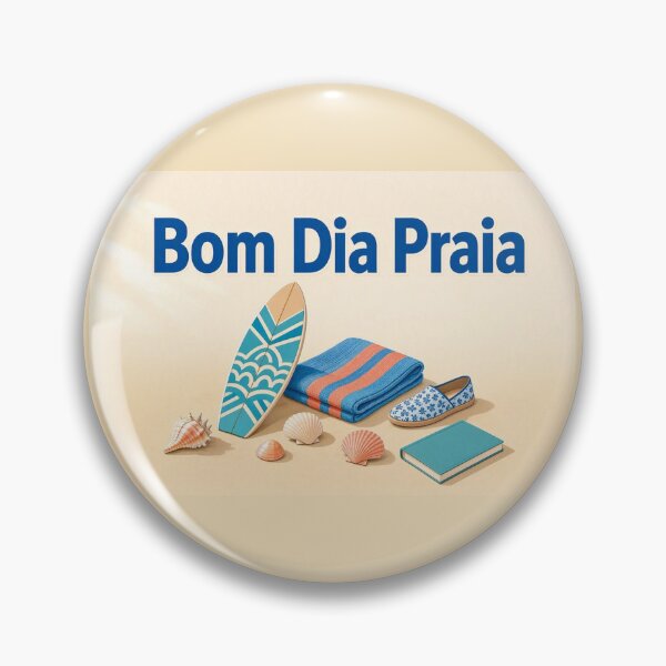 Item preview, Bom Dia Praia designed and sold by SaltySurfgirl.