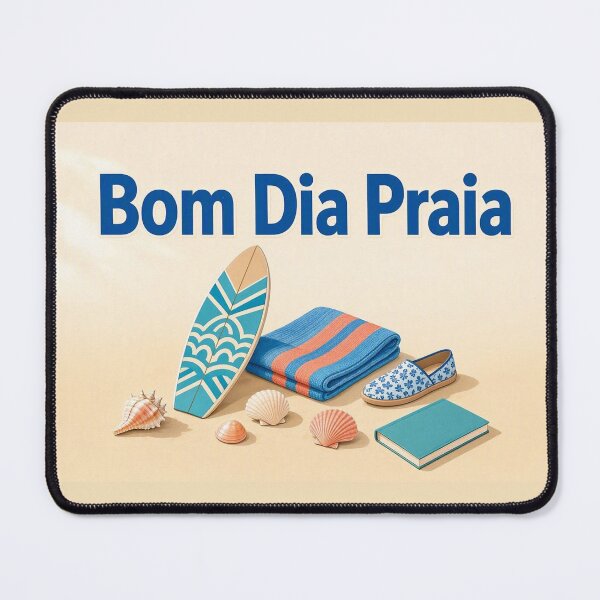 Item preview, Bom Dia Praia designed and sold by SaltySurfgirl.