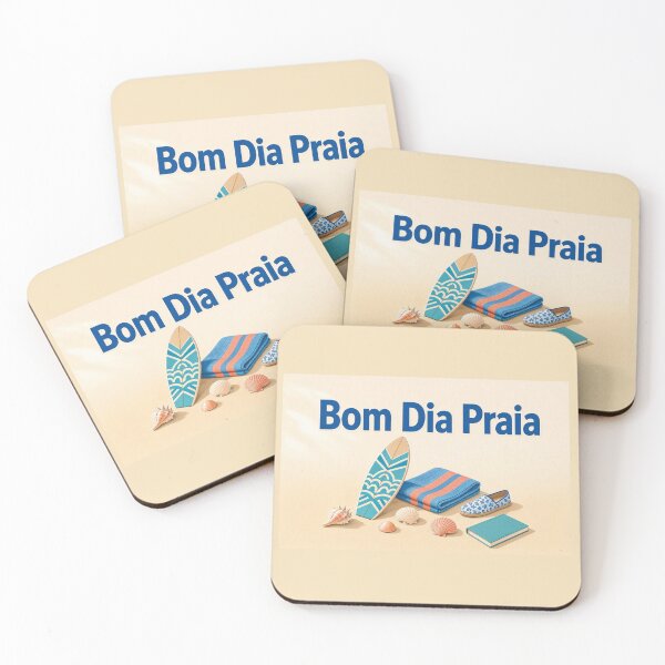 Item preview, Bom Dia Praia designed and sold by SaltySurfgirl.