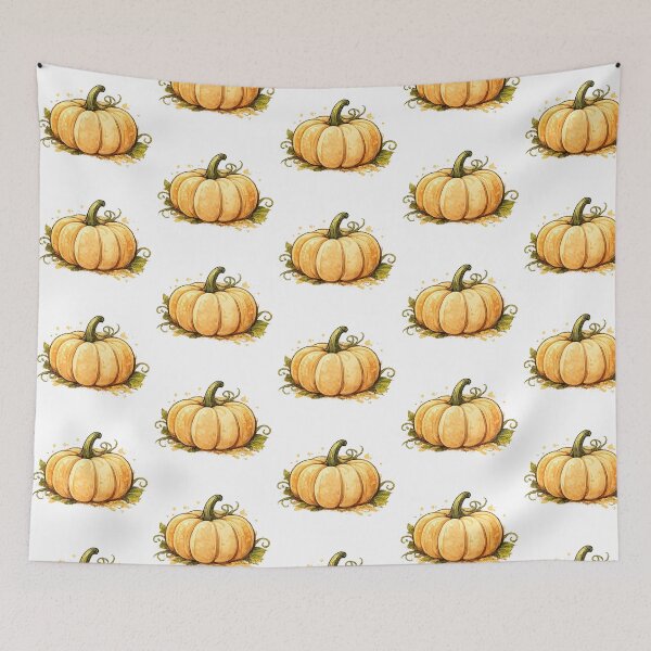 Item preview, Autumn Pumpkin Harvest Illustration designed and sold by BetweenForms.