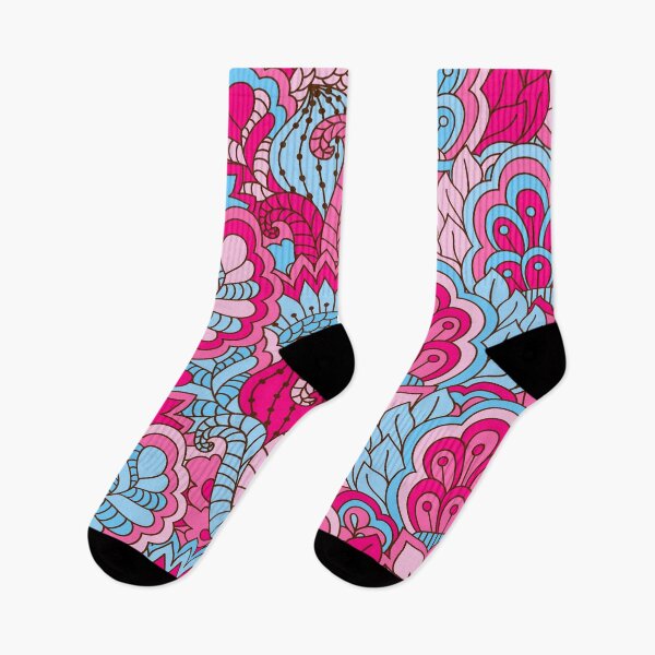 Item preview, Vibrant Pink and Blue Abstract  Pattern designed and sold by Johnnies.