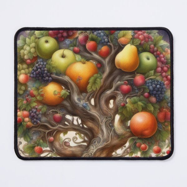 Item preview, Fruit Tree of Life Fantasy Botanical Art designed and sold by pinkal.