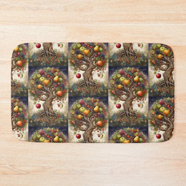 Item preview, Fruit Tree of Life Fantasy Botanical Art designed and sold by pinkal.