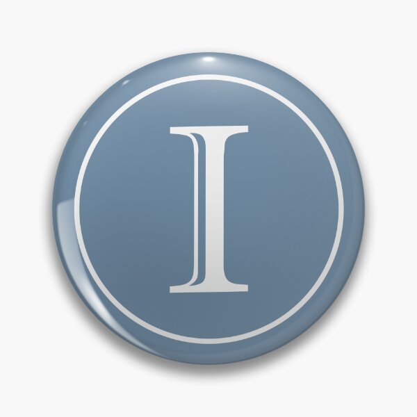 Item preview, Initial Letter I Classic Circle designed and sold by Jeallan Designs.