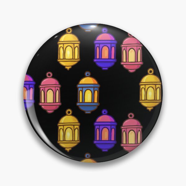 Item preview, Colorful Ramadan Lanterns Sticker Set | Islamic Fanoos Bundle (V.8) designed and sold by D-Islamic.