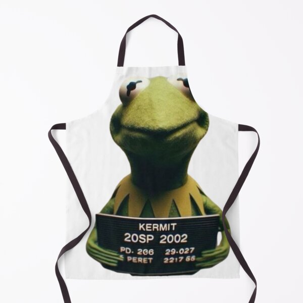 Item preview, Kermit Mugshot Funny Frog Meme Booking Photo designed and sold by otaku.edwardj.