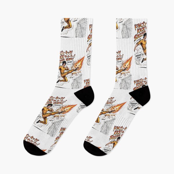 Item preview, Martial Arts Soccer Fury Flaming Kick designed and sold by annaarthk.
