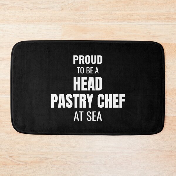 Item preview, Proud to be a Head Pastry Chef at Sea (White) designed and sold by ShipCrewNation.