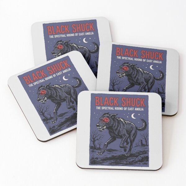 Item preview, Black Shuck The Spectral Hound East Anglia Folklore Graphic designed and sold by KiwiRider.