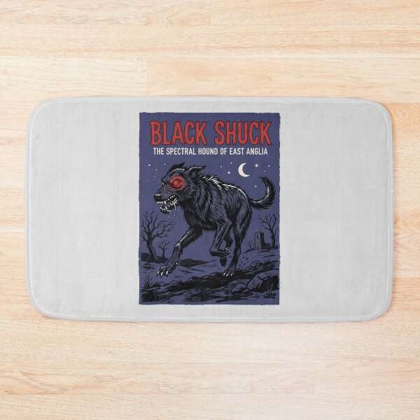 Item preview, Black Shuck The Spectral Hound East Anglia Folklore Graphic designed and sold by KiwiRider.